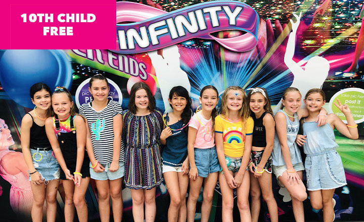 INFINITY Attraction is celebrating birthdays in style!
