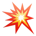 Explosion emoji