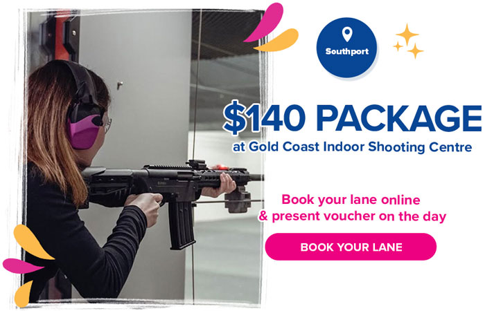 Gold Coast Indoor Shooting Centre Discount Coupon