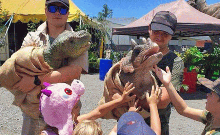 Gold-Coast-with-Toddlers-Jurassic-Creatures