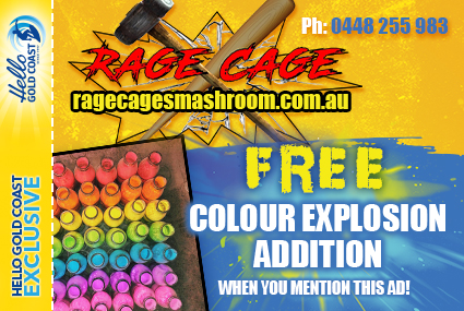 Discount Coupon – Rage Cage Smash Rooms
