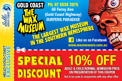 Discount Coupon – The Wax Museum