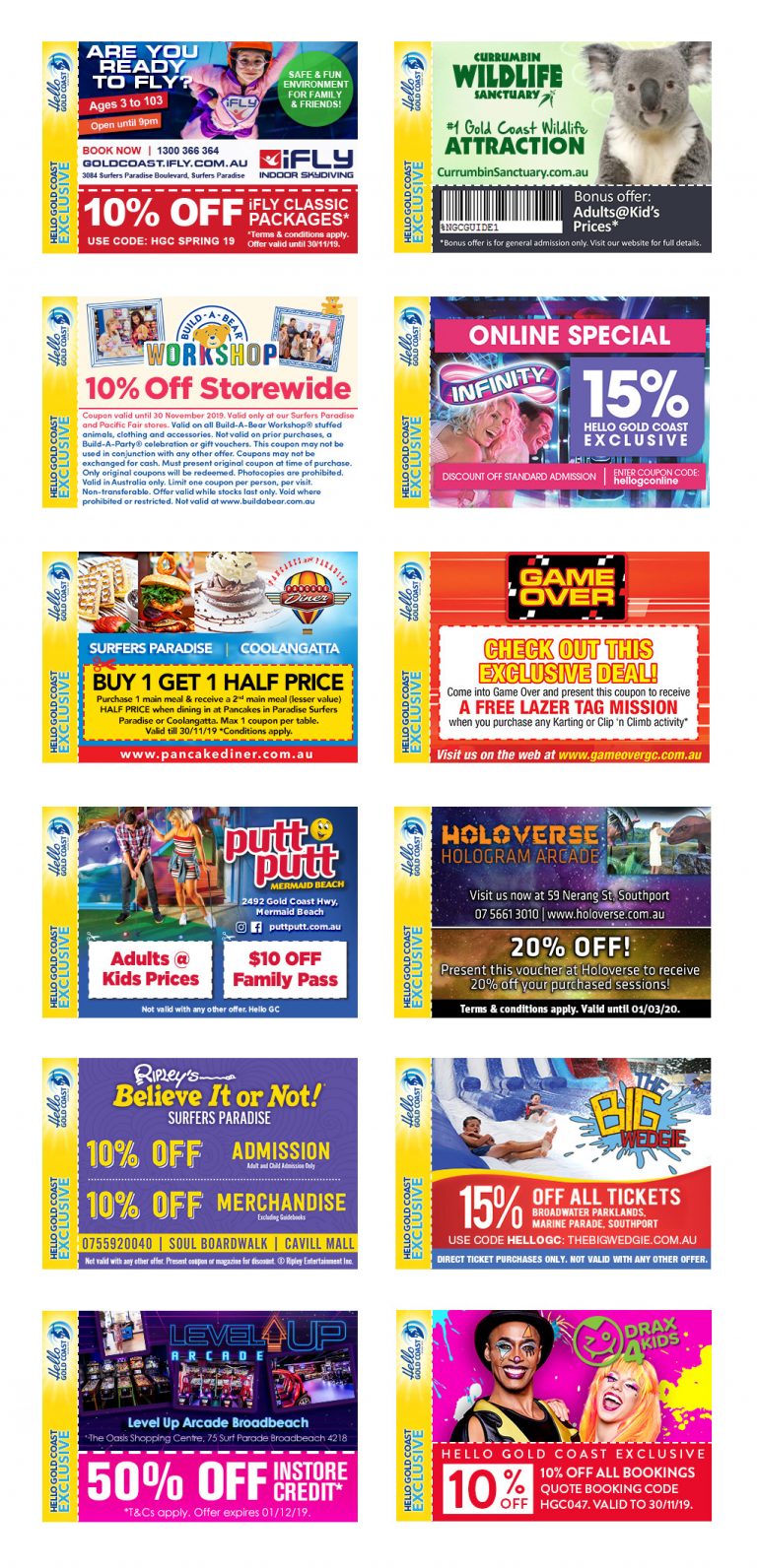 SchoolHolidayActivitiesontheGoldCoastCoupons3 Hello Gold Coast