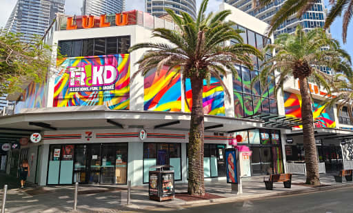 TRICKD Attraction Surfers Paradise Location