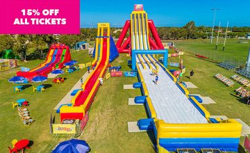 The Big Wedgie Inflatable Waterpark