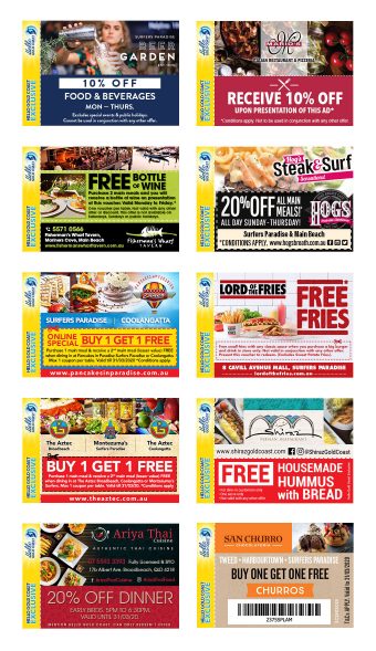 food credit coupon harrah