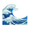 wave emoji