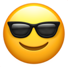 sunglasses emoji